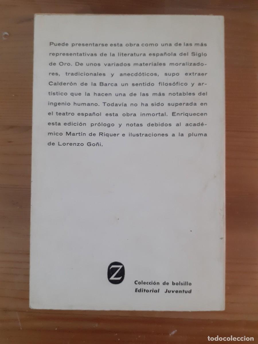 Libros de segunda mano: La vida es sue&ntilde;o. Pedro Calder&oacute;n de la Barca. - Foto 2