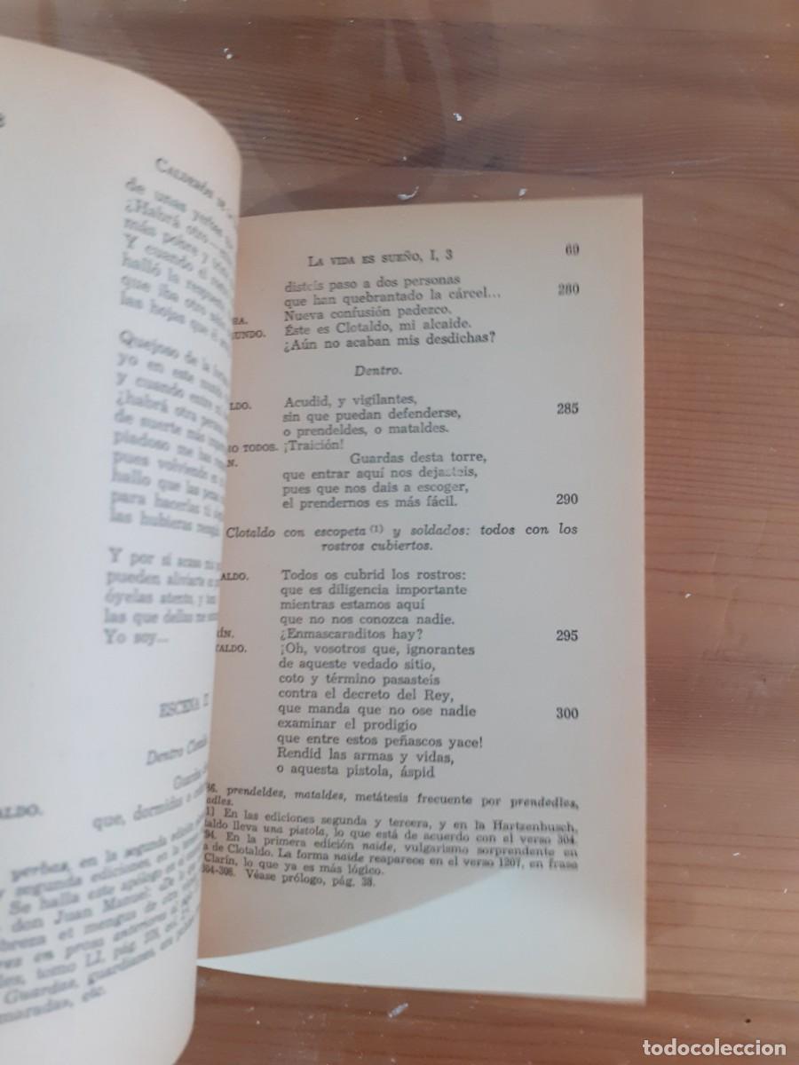 Libros de segunda mano: La vida es sue&ntilde;o. Pedro Calder&oacute;n de la Barca. - Foto 3