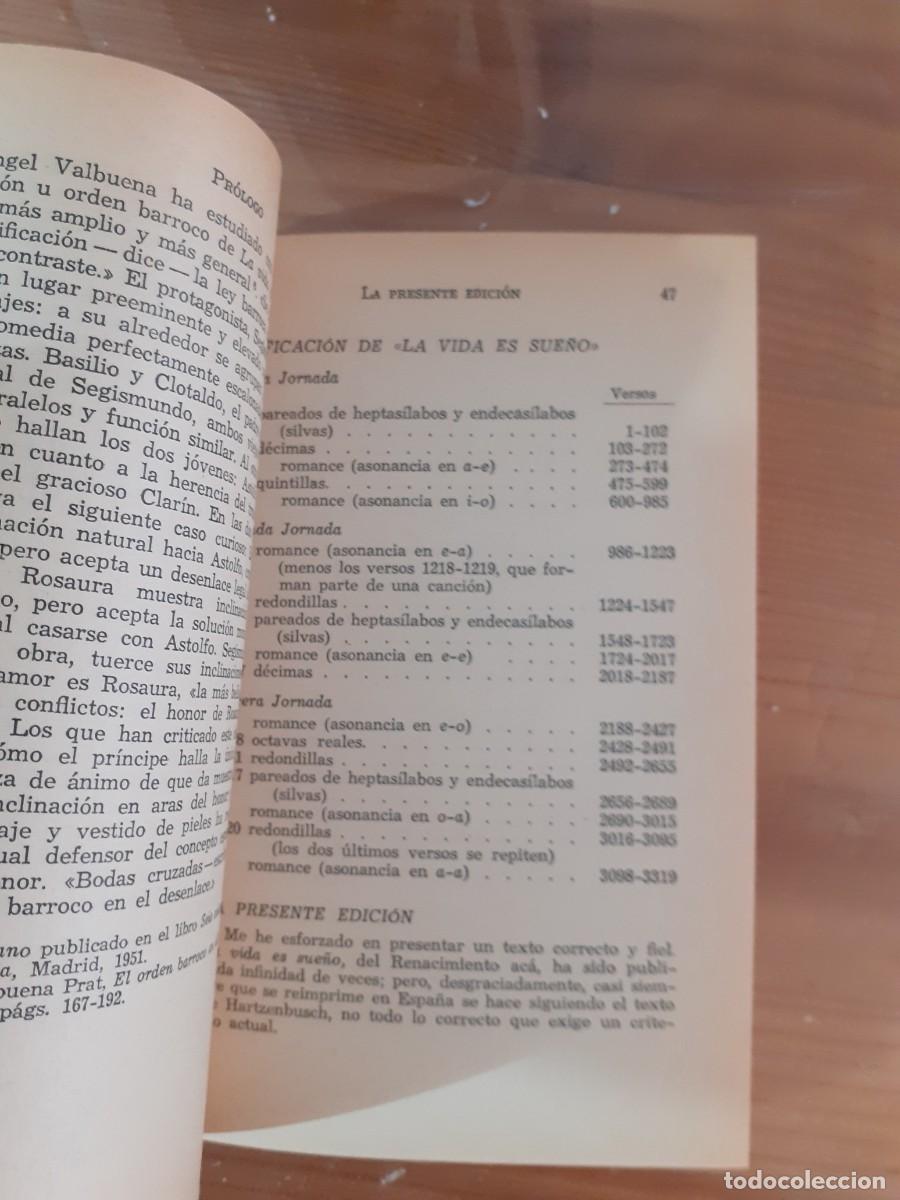 Libros de segunda mano: La vida es sue&ntilde;o. Pedro Calder&oacute;n de la Barca. - Foto 4
