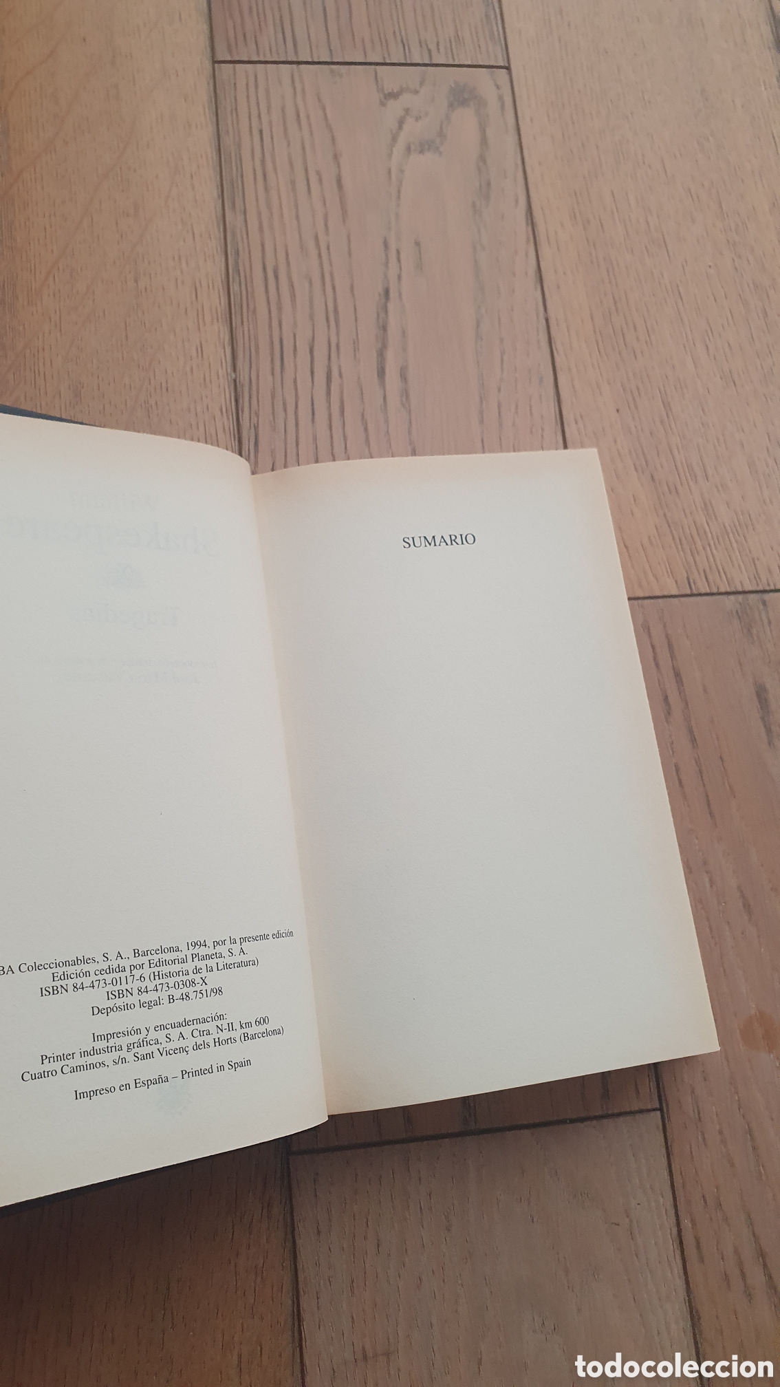 Libros de segunda mano: &rdquo;TRAGEDIAS&rdquo; de Shakespeare RBA 1994 - Foto 7