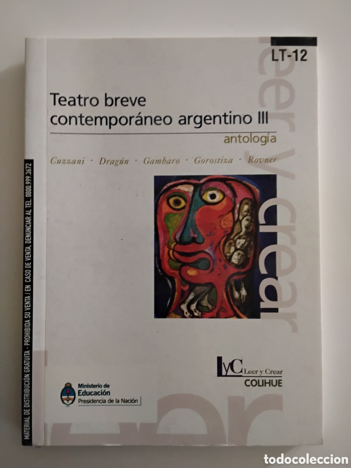 Libros de segunda mano: Teatro breve contempor&aacute;neo argentino III. Antolog&iacute;a (2013)