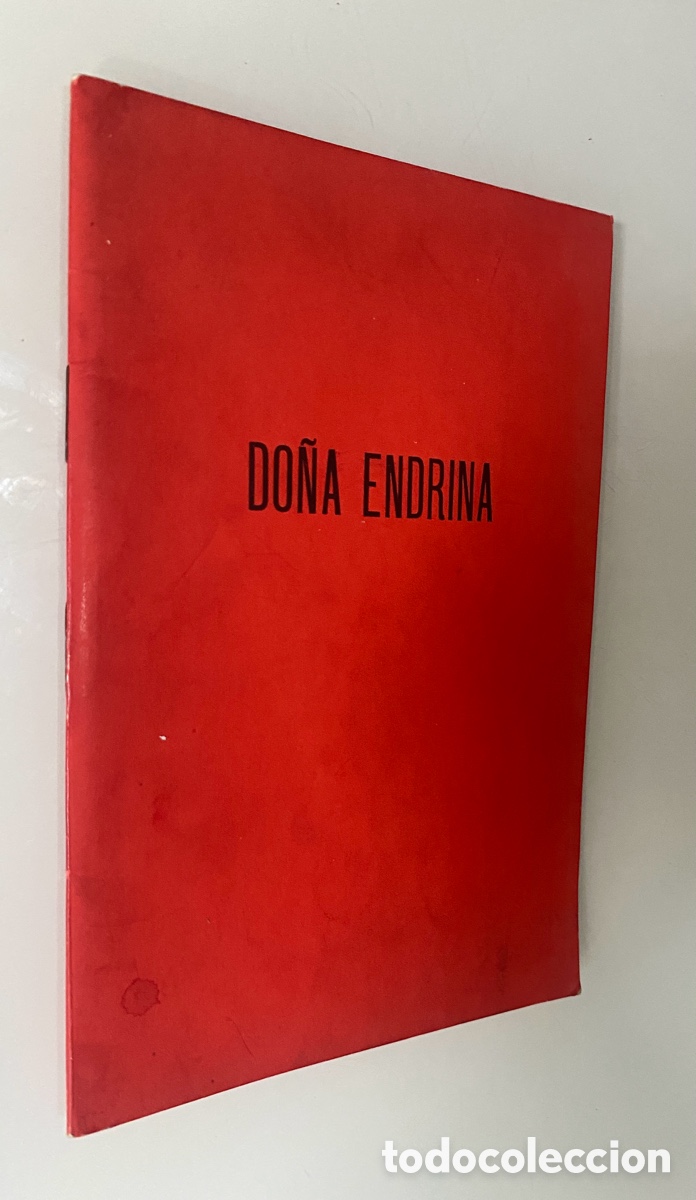 Libros de segunda mano: Do&ntilde;a Endrina (Adaptaci&oacute;n esc&eacute;nica del Libro del Buen Amor del Arcipreste de Hita) - CRIADO DE VAL, M