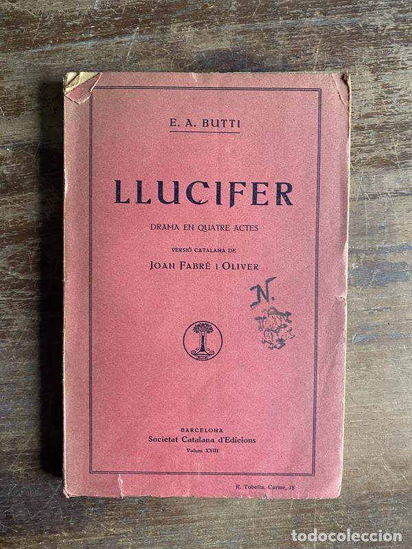 Libros de segunda mano: Llucifer (en catalan) - Butti E. A. - Foto 1