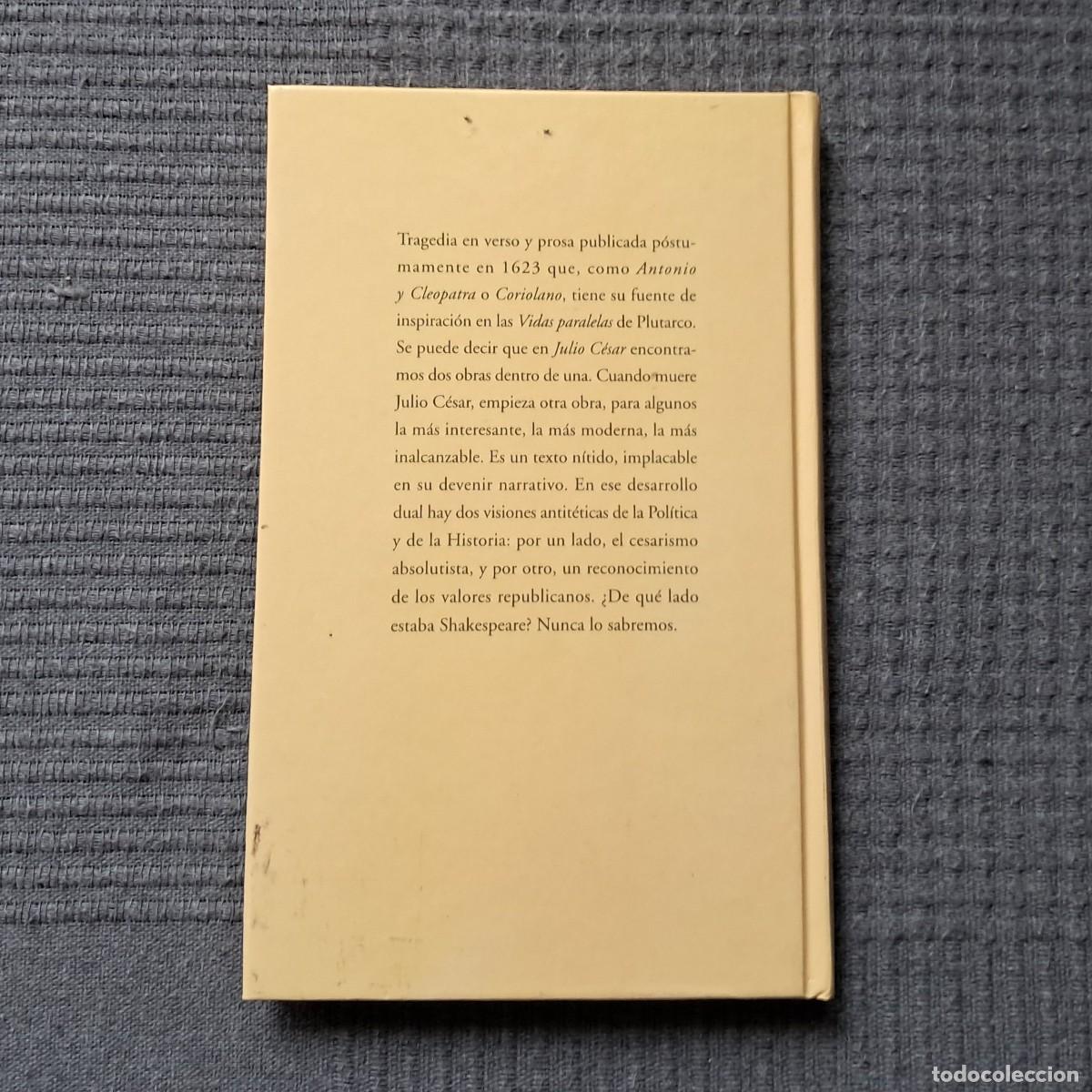 Libros de segunda mano: JULIO C&Eacute;SAR - WILLIAM SHAKESPEARE - Foto 2