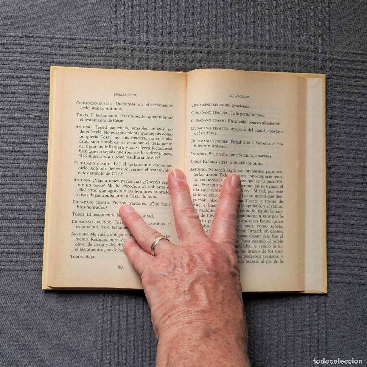 Libros de segunda mano: JULIO C&Eacute;SAR - WILLIAM SHAKESPEARE - Foto 3