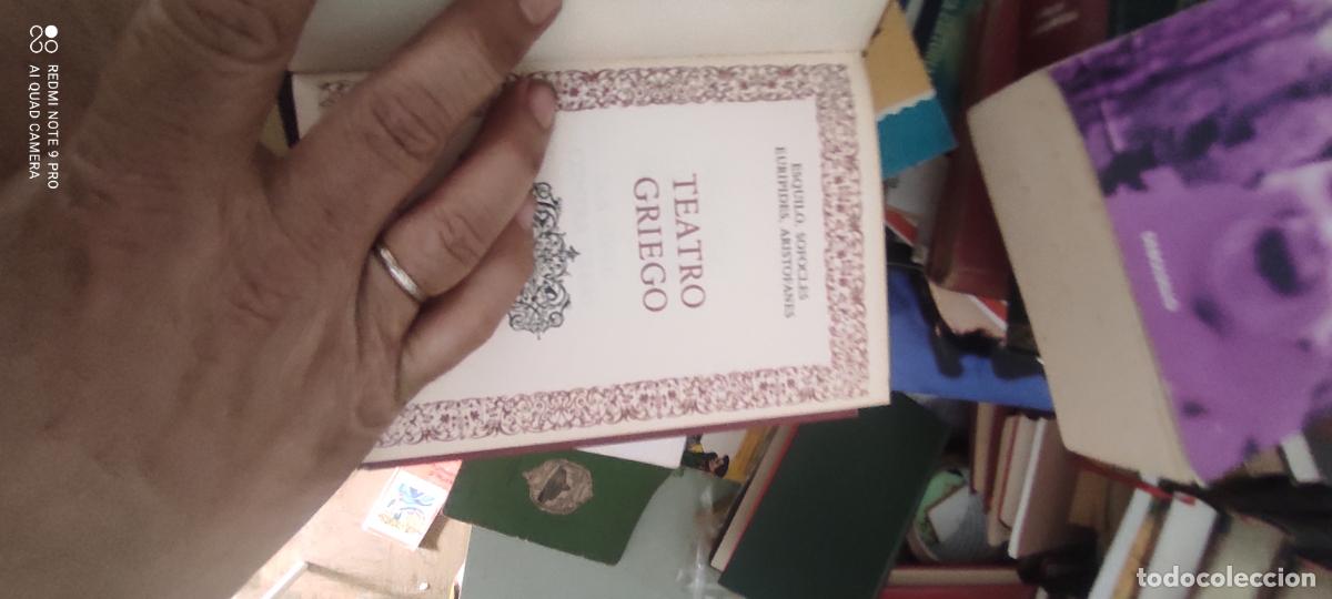 Libros de segunda mano: Teatro griego. Sofocles, Esquilo, Eur&iacute;pides, aristofanes - Foto 1