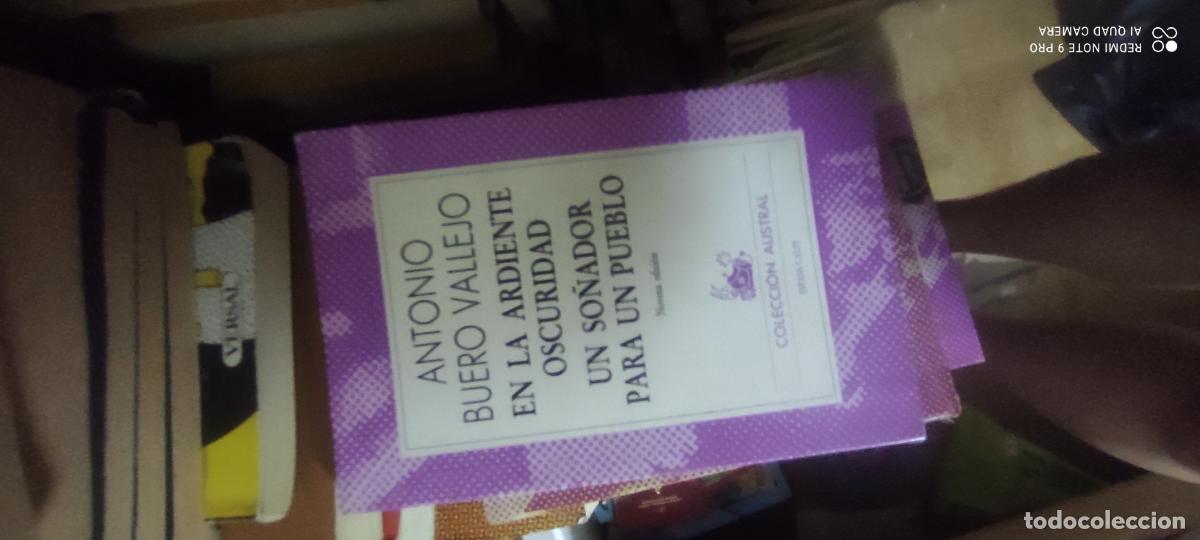 Libros de segunda mano: Buero Vallejo. En la ardiente oscuridad. Un so&ntilde;ador para un pueblo. Austral. Espasa Calpe