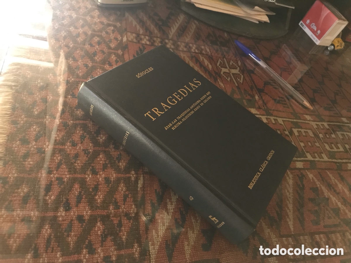 Libros de segunda mano: Tragedias. S&oacute;focles. Gredos n&ordm; 40