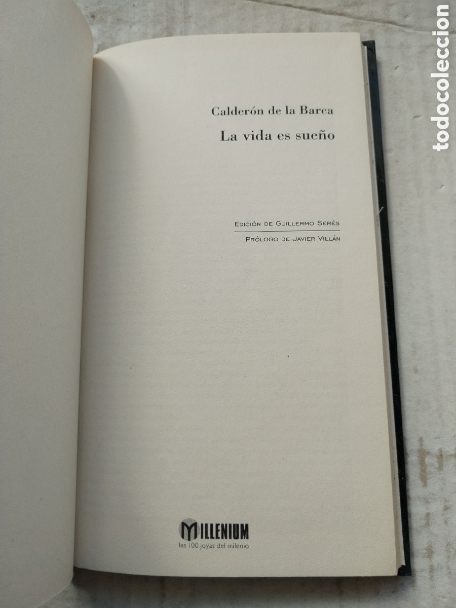 Libros de segunda mano: LA VIDA ES SUE&Ntilde;O/CALDER&Oacute;N DE LA BARCA COLECCI&Oacute;N MILLENIUM - Foto 2