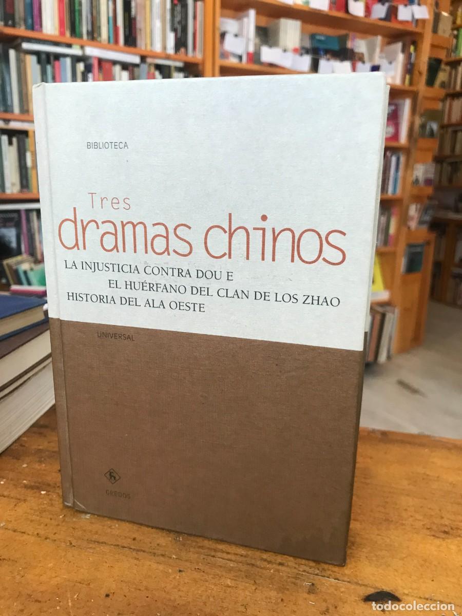 Libros de segunda mano: Tres dramas chinos - Gredos biblioteca universal - 2002