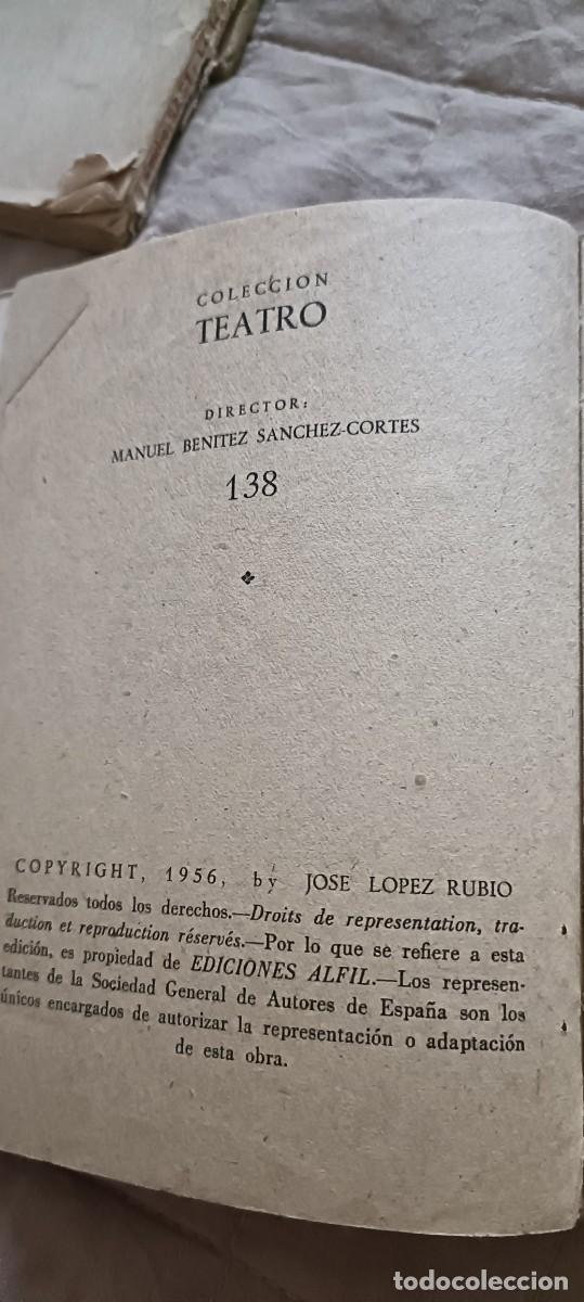 Libros de segunda mano: Crimen perfecto.Jose L&oacute;pez Rubio - Foto 2