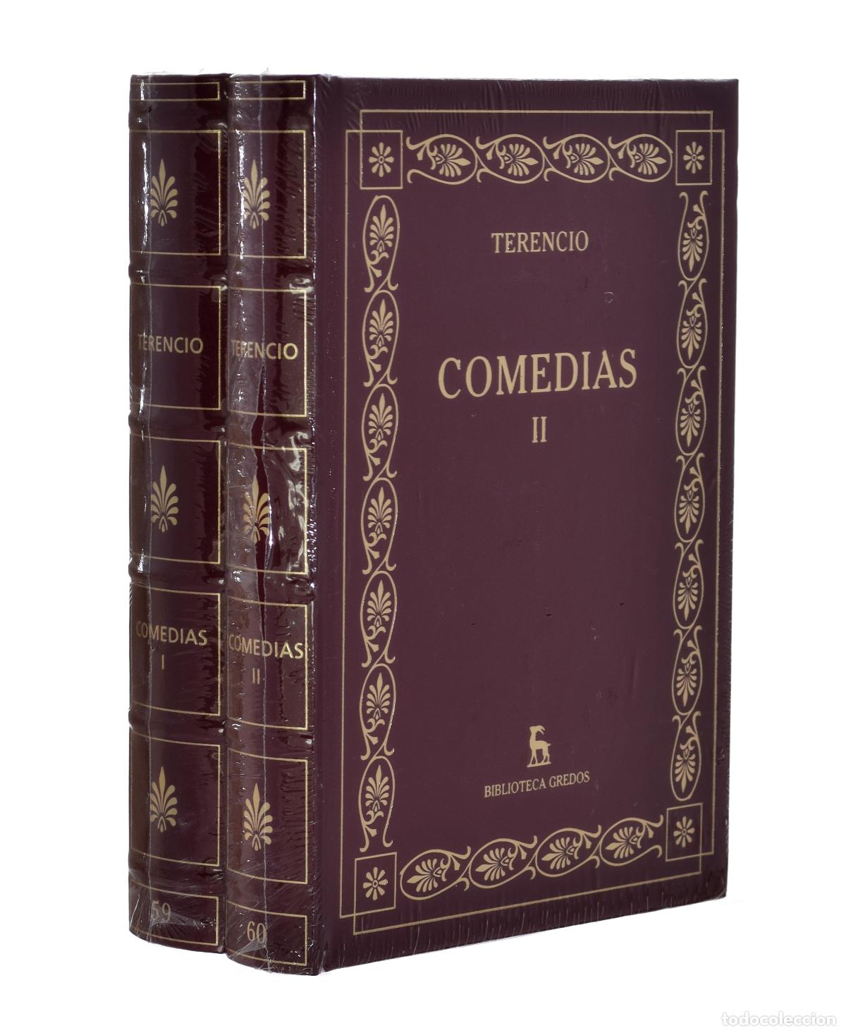 Libros de segunda mano: COMEDIAS, I. LA ANDRIANA - EL ATORMENTADO / II. EL EUNUCO - FORMI&Oacute;N - LA SUEGRA - LOS HERMANOS (EDIC