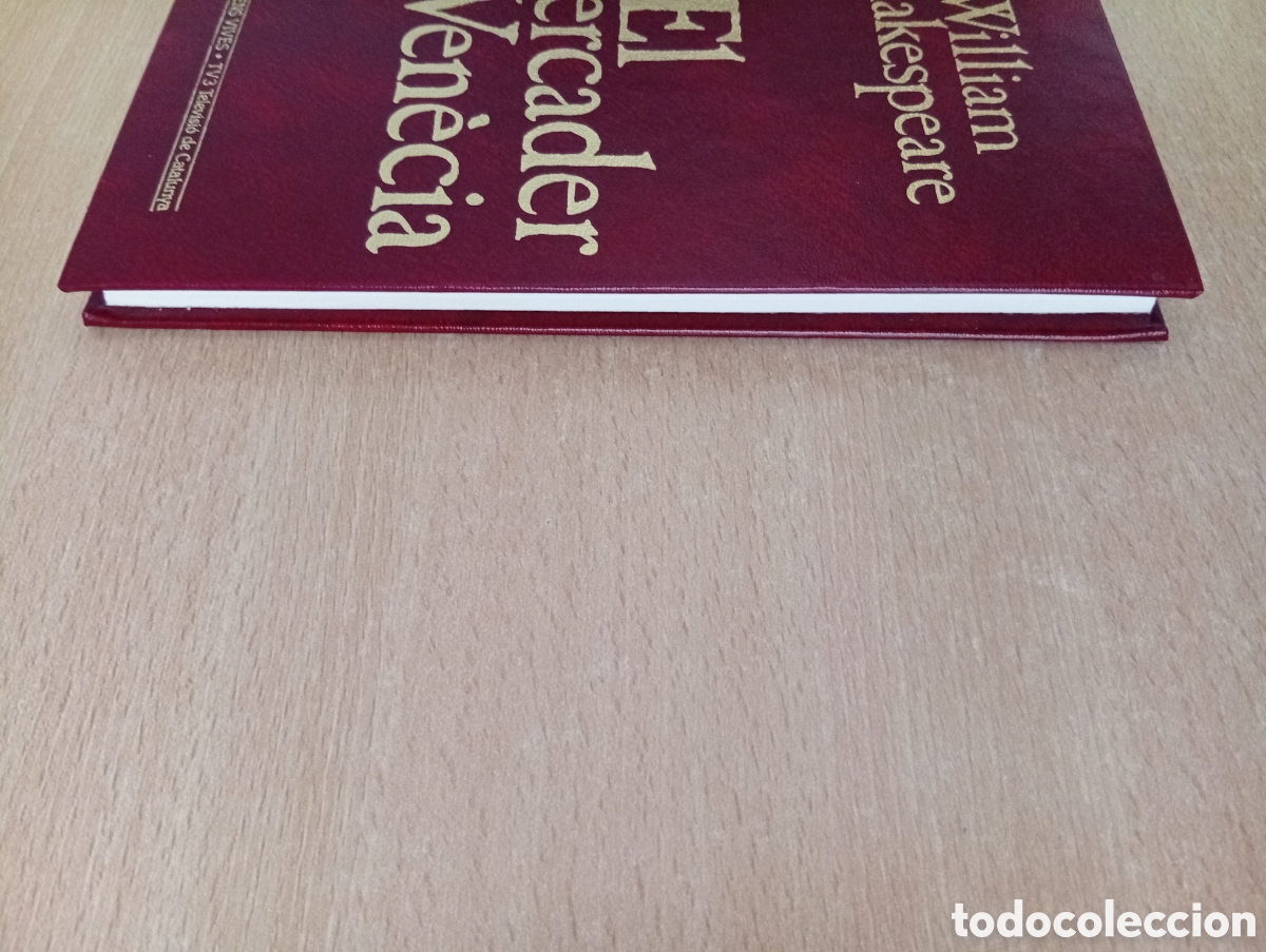 Libros de segunda mano: EL MERCADER DE VEN&Egrave;CIA. William Shakespeare. Edici&oacute;n en Catal&aacute;n - Foto 5