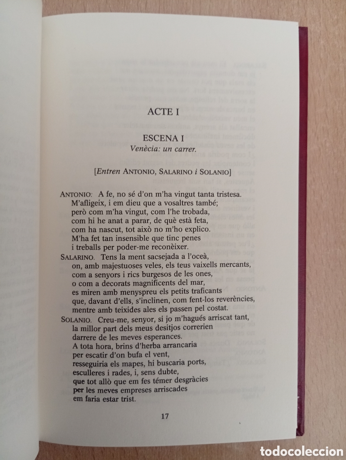 Libros de segunda mano: EL MERCADER DE VEN&Egrave;CIA. William Shakespeare. Edici&oacute;n en Catal&aacute;n - Foto 10
