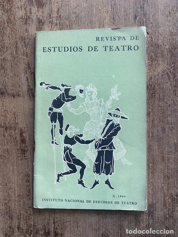 Libros de segunda mano: Revista de Estudios de Teatro - -