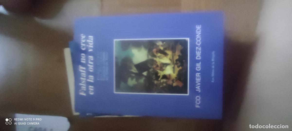 Libros de segunda mano: Falstaff no cree en la otra vida (pero juega con ella) - GIL D&Iacute;EZ-CONDE, FCO. JAVIER