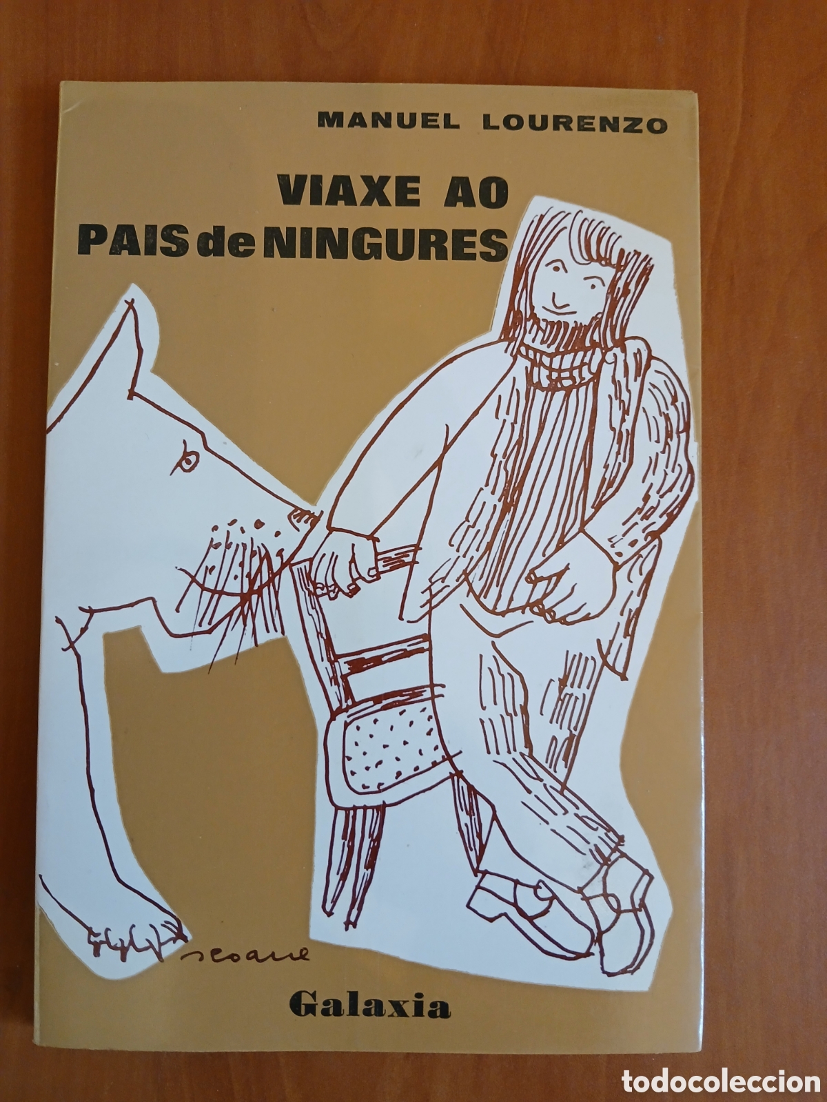 Libros de segunda mano: Viaxe ao pa&iacute;s de ningures. Manuel Lourenzo. PRIMERA EDICI&Oacute;N. GALICIA.