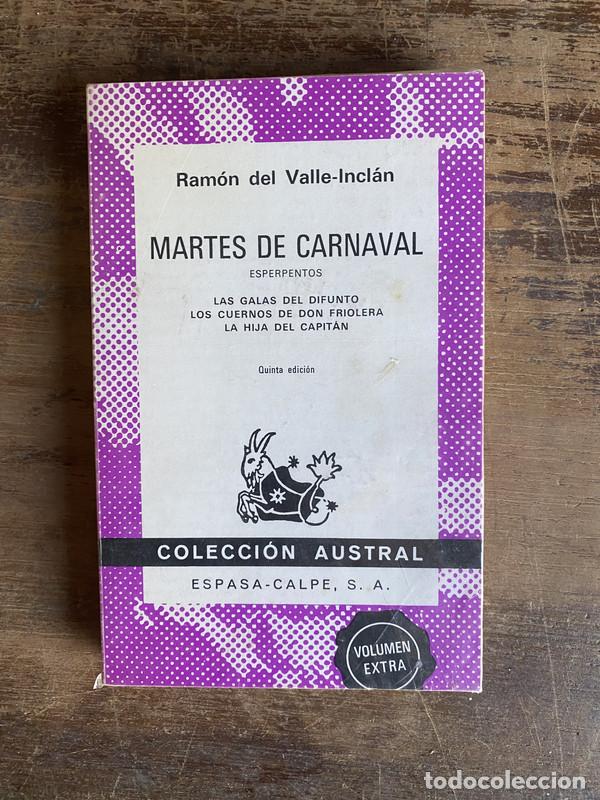 Libros de segunda mano: Martes de Carnaval - Valle-Inclan Ramon del