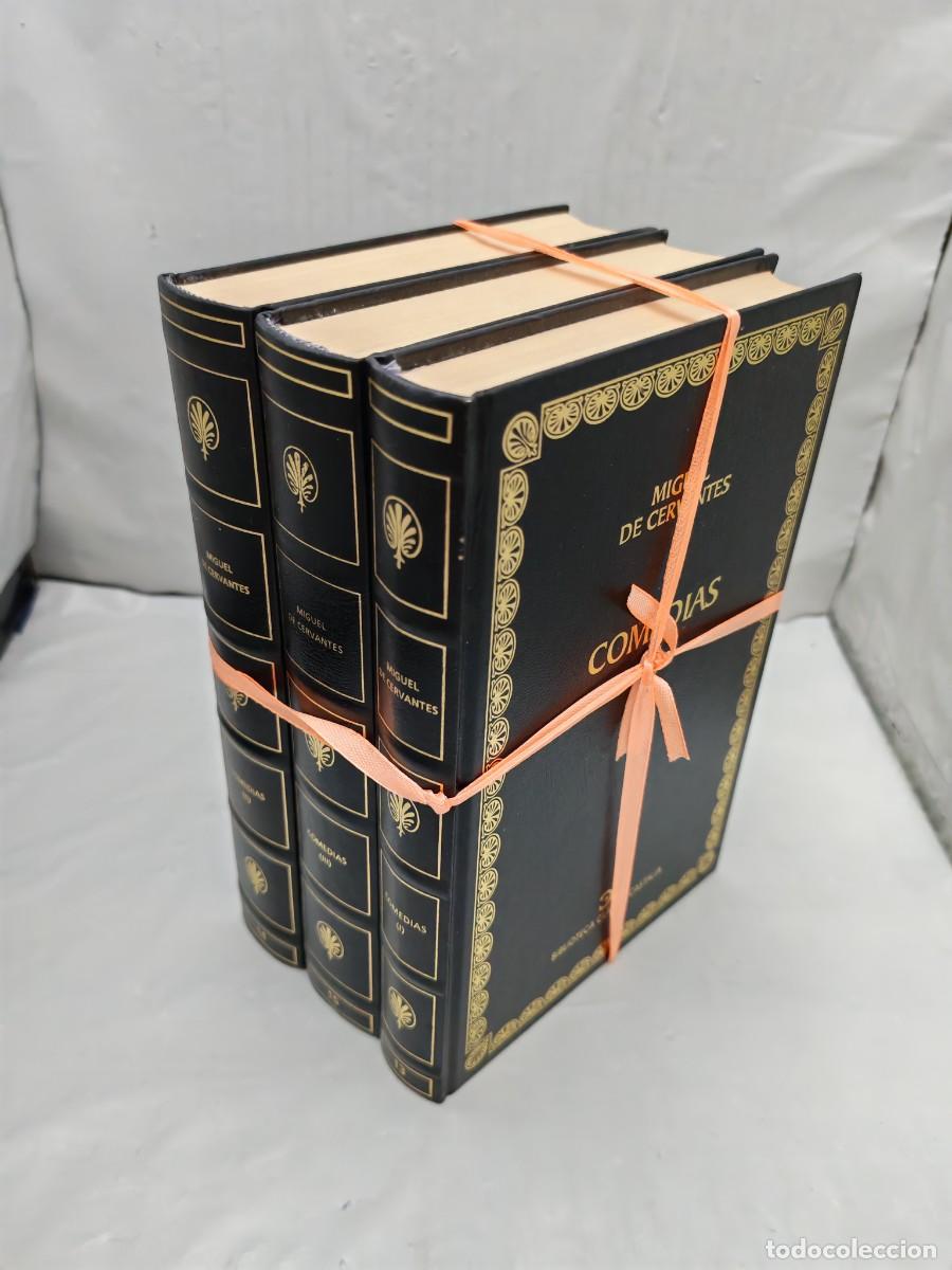 Gebrauchte B&uuml;cher: Cervantes: COMEDIAS. Tomos I, II y III (Obra completa en 3 tomos, Primera edici&oacute;n)