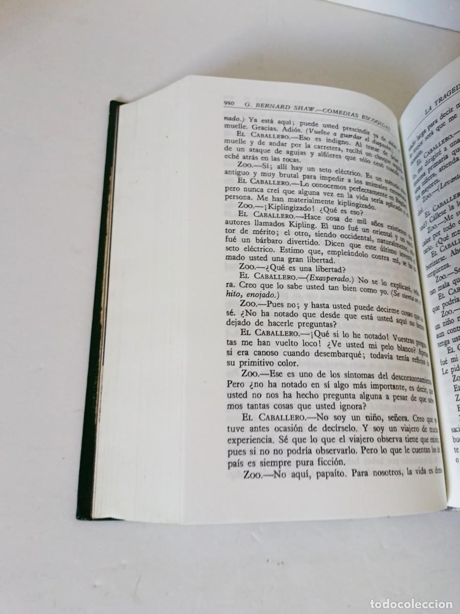 Libros de segunda mano: Comedias escogidas Bernard Shaw - Foto 10