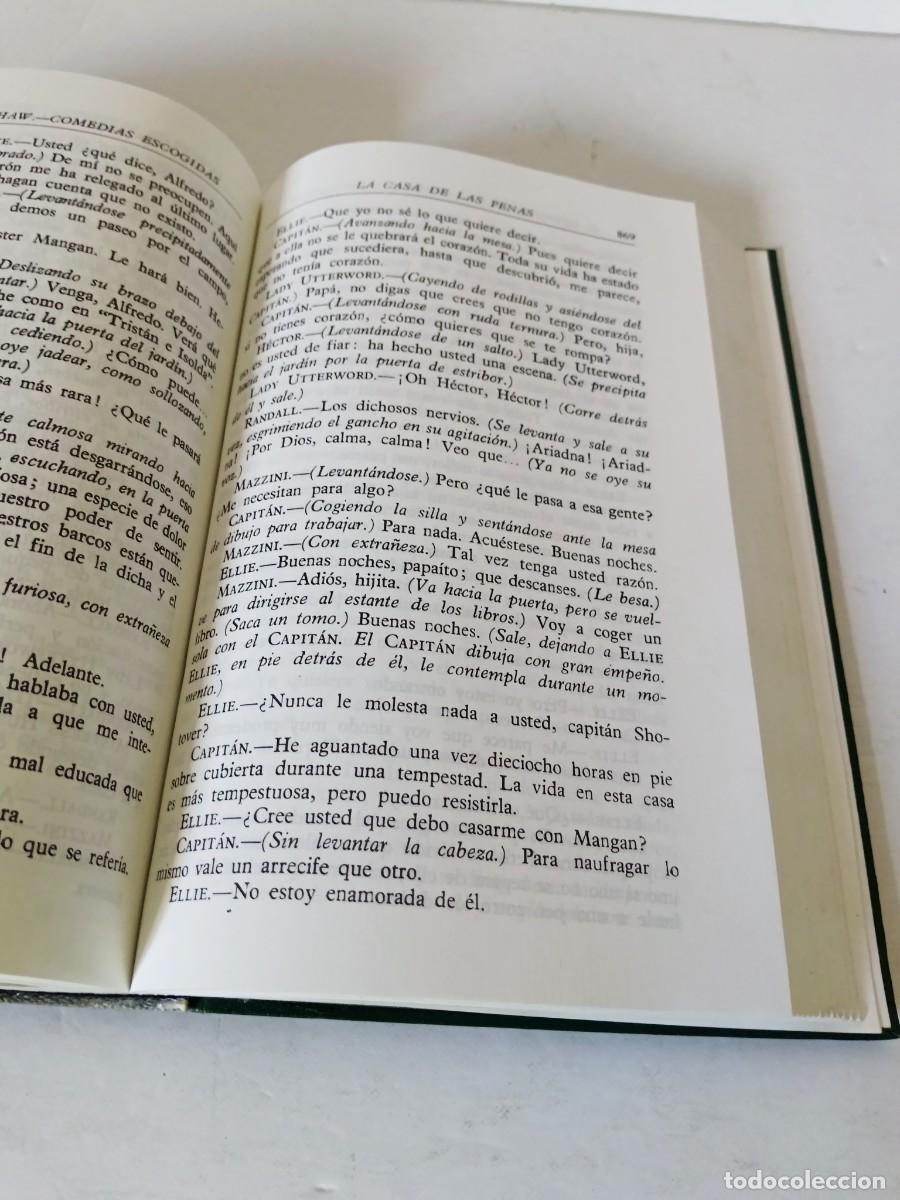 Libros de segunda mano: Comedias escogidas Bernard Shaw - Foto 12