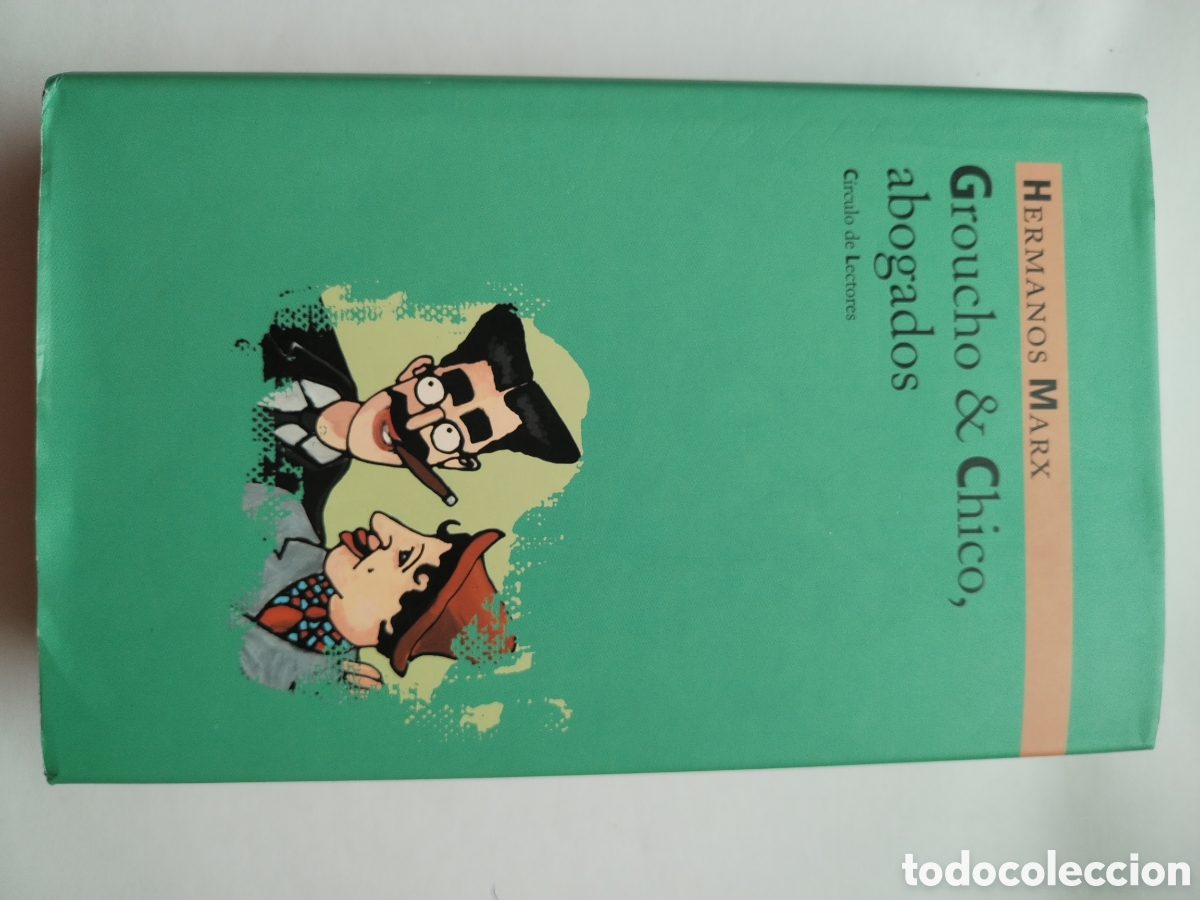 Libros de segunda mano: GROUCHO Y CHICO ABOGADOS/HERMANOS MARX