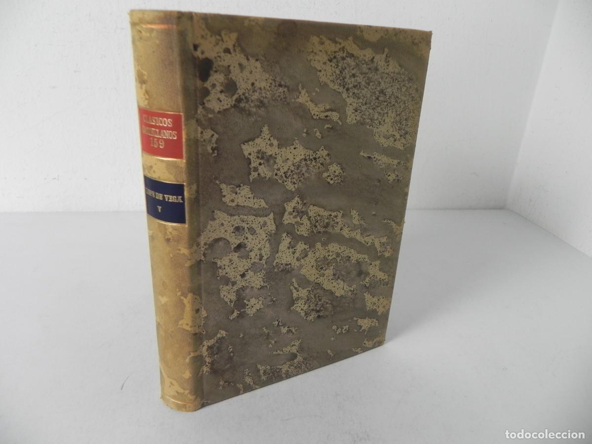 Libros de segunda mano: PERIBA&Ntilde;EZ Y EL COMENDADOR DE OCA&Ntilde;A / LA DAMA BOBA (LOPE DE VEGA) CLASICOS CASTELLANOS 159 - VOL. V