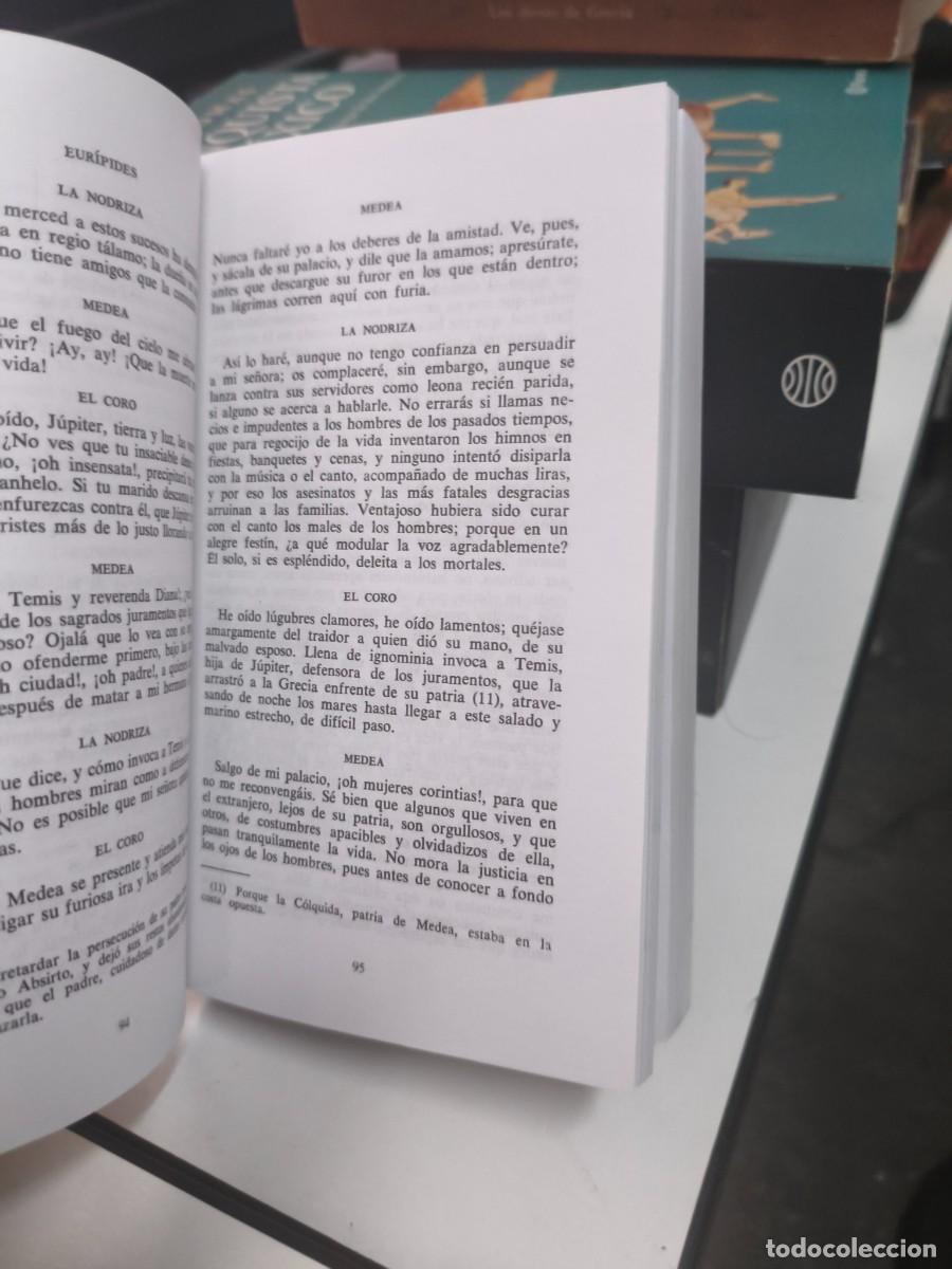 Libros de segunda mano: Eur&iacute;pides. Tragedias. Biblioteca Edaf. Pr&oacute;logo de Carlos Garc&iacute;a Gual. Tragedias Sofocles - Foto 4