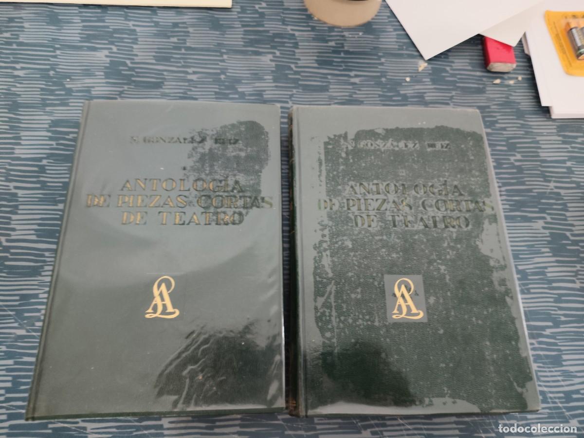 Libros de segunda mano: ANTOLOG&Iacute;A DE PIEZAS CORTAS DE TEATRO,2 T, NICOL&Aacute;S GONZ&Aacute;LEZ RUIZ, EDITORIAL LABOR,1965,EDIT.LABOR.