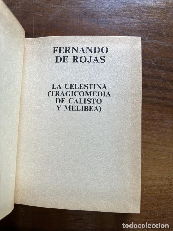 Libros de segunda mano: La Celestina - De Rojas Fernando