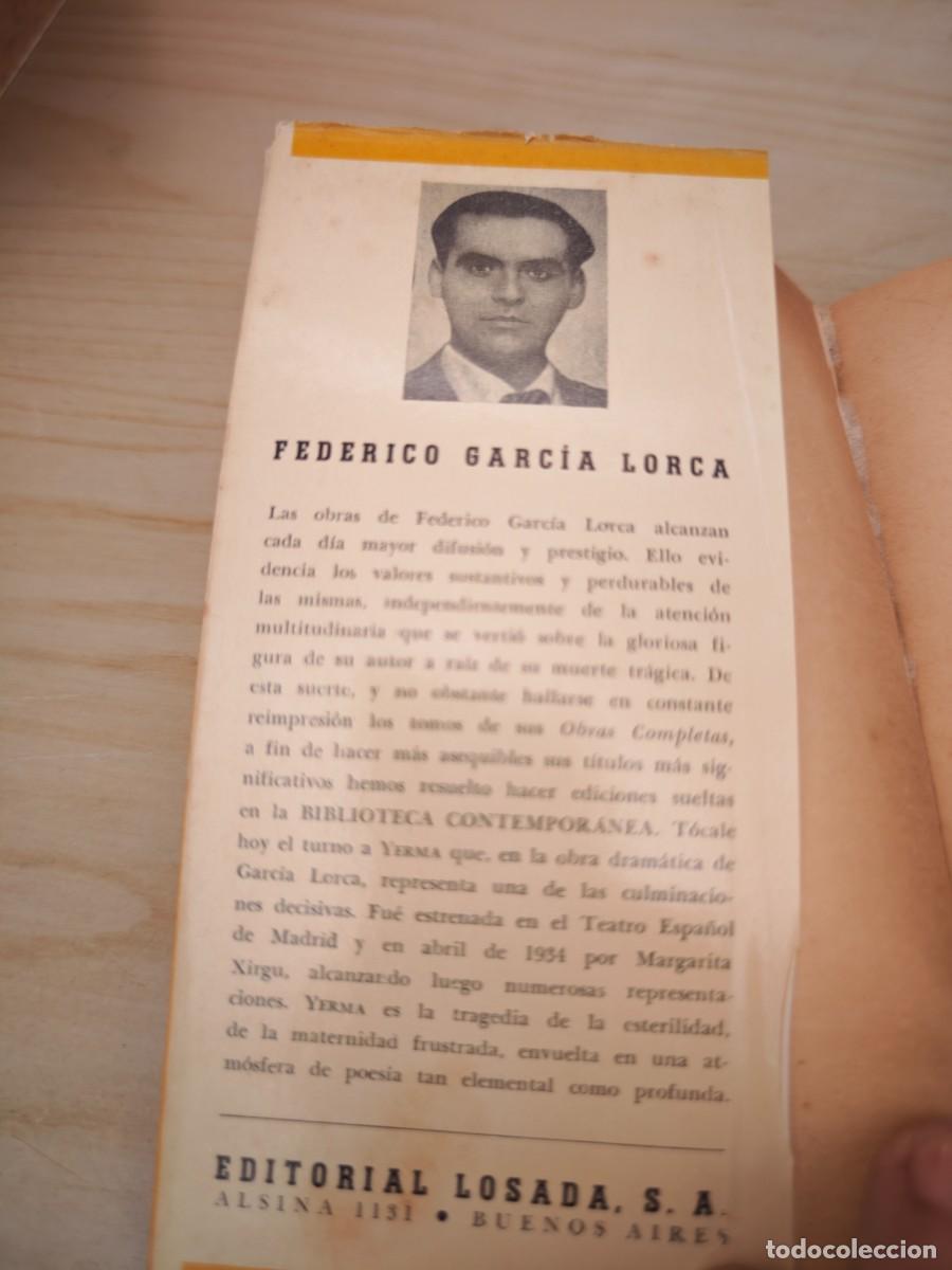 Libros de segunda mano: YERMA - FEDERICO GARCIA LORCA - Foto 4