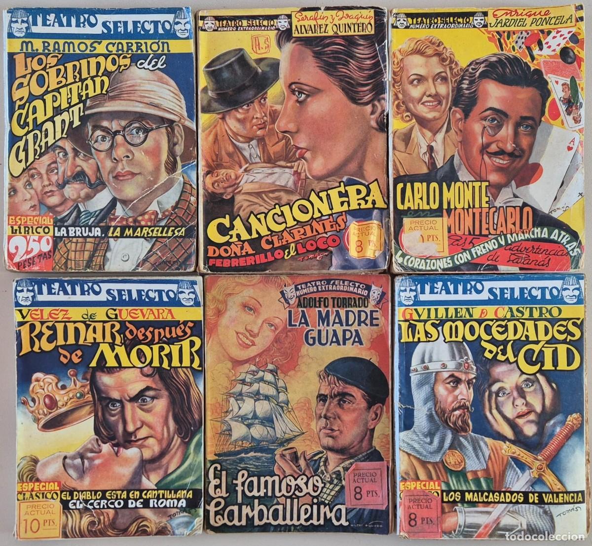 Libros de segunda mano: Colecci&oacute;n 6 libros Teatro Selecto - Foto 1