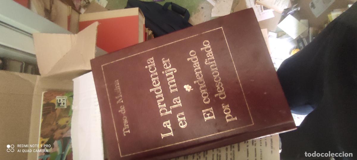 Libros de segunda mano: La prudencia en la mujer. El condenado x desconfiado