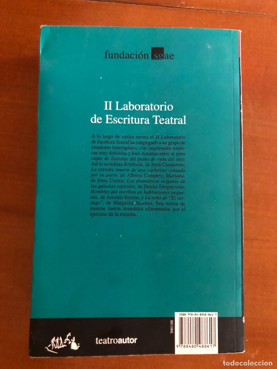 Libros de segunda mano: II Laboratorio de escritura teatral - Foto 3