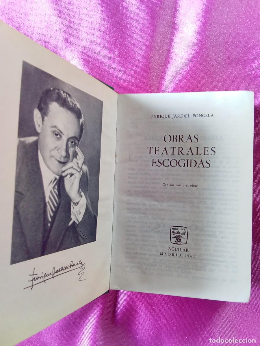 Livres d'occasion: JARDIEL PONCELA OBRAS ESCOGIDAS TEATRO E 2 2 1