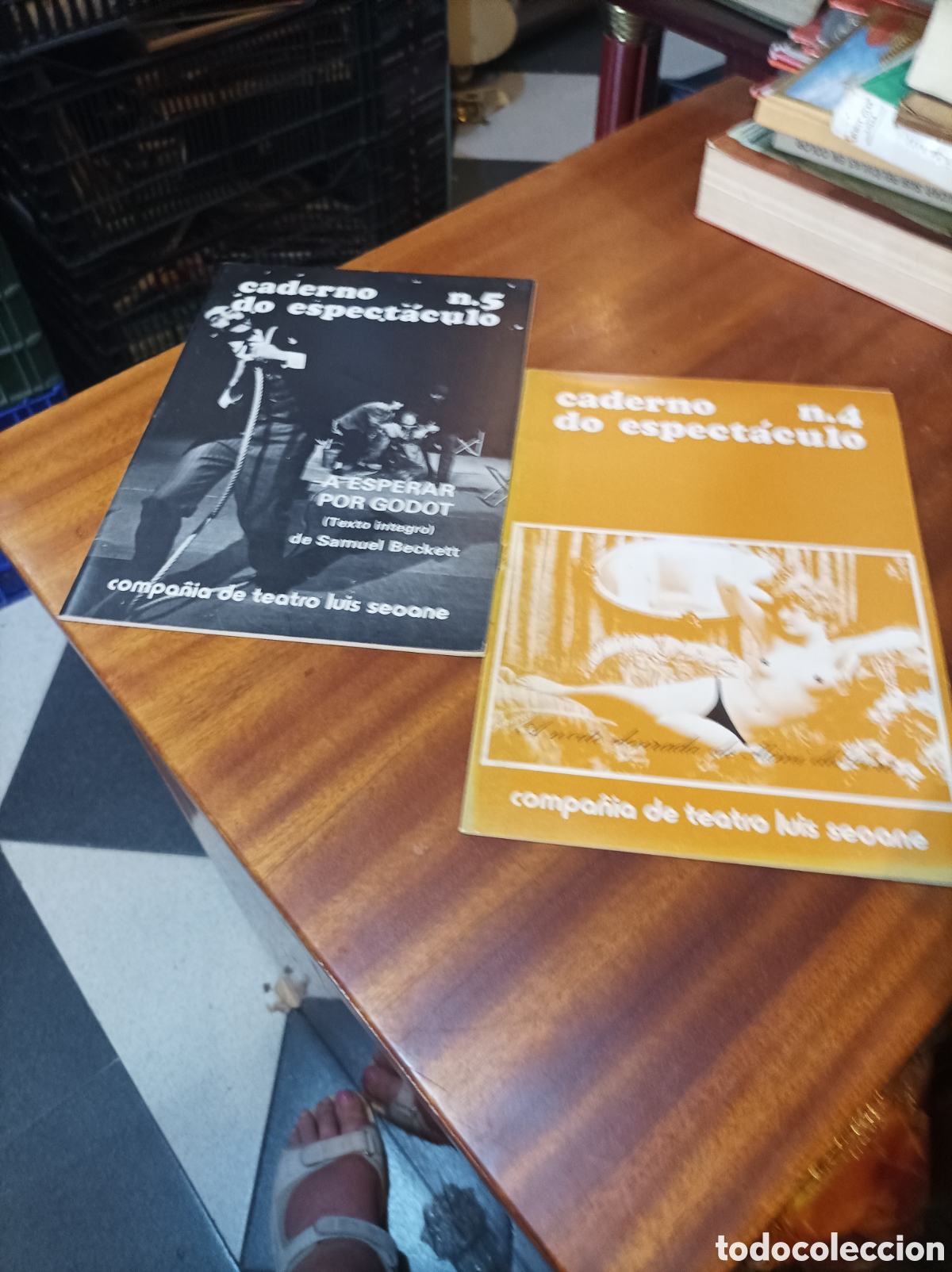 Libros de segunda mano: CADERNO DO ESPECTACULO .N 4 Y 5. COMPA&Ntilde;&Iacute;A DE TEATRO LUIS SEOANE