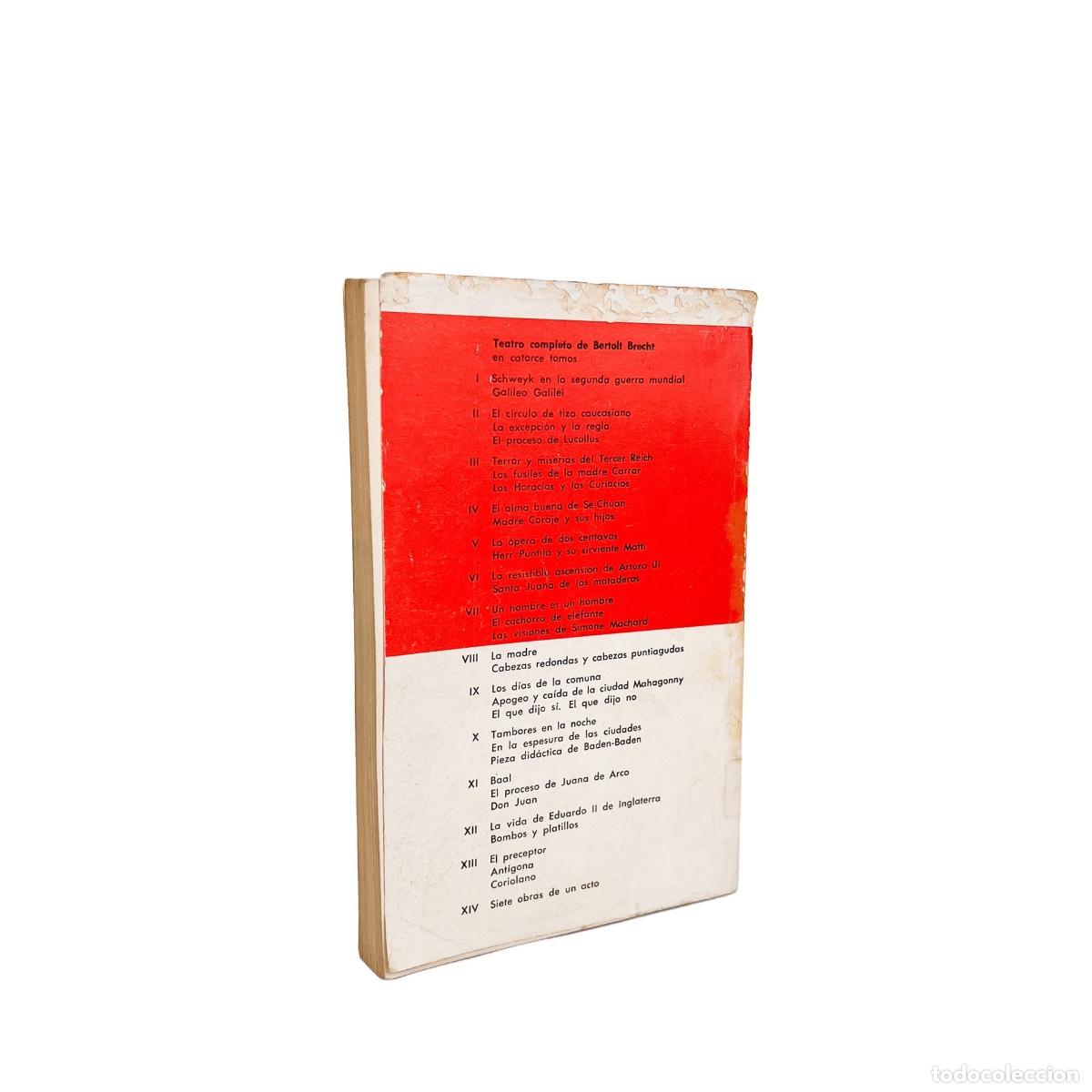 Libros de segunda mano: Teatro Completo Bertolt Brecht IV, Bertolt Brecht - Foto 2