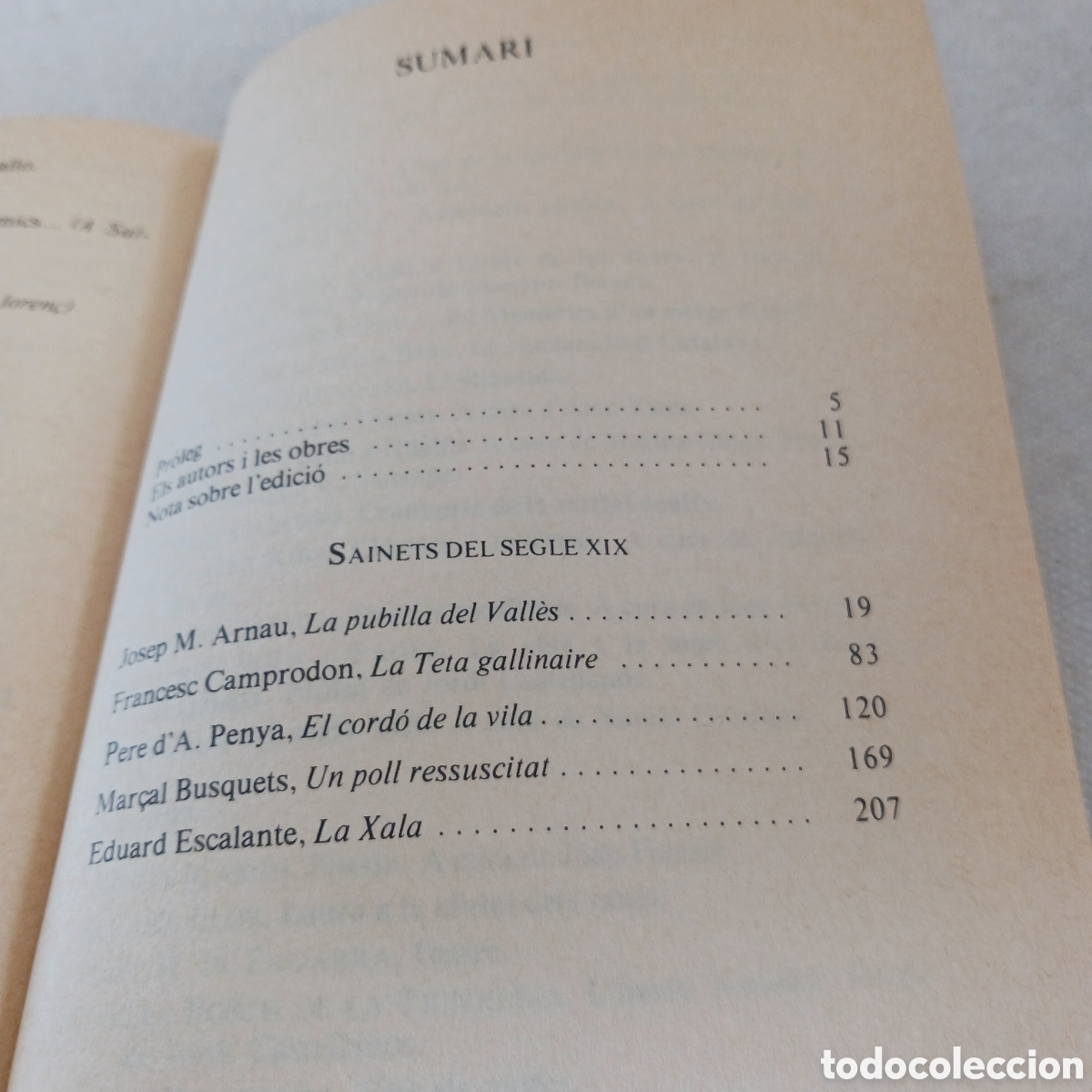 Libros de segunda mano: Sainets del Segle XIX - Foto 13