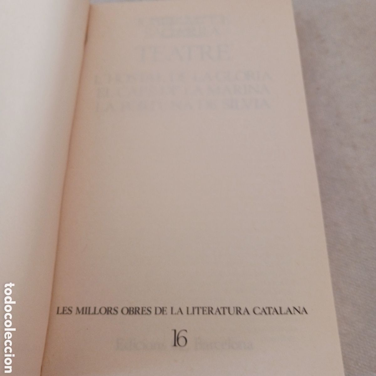 Libros de segunda mano: Teatre de Josep M.De Sagrarra - Foto 4