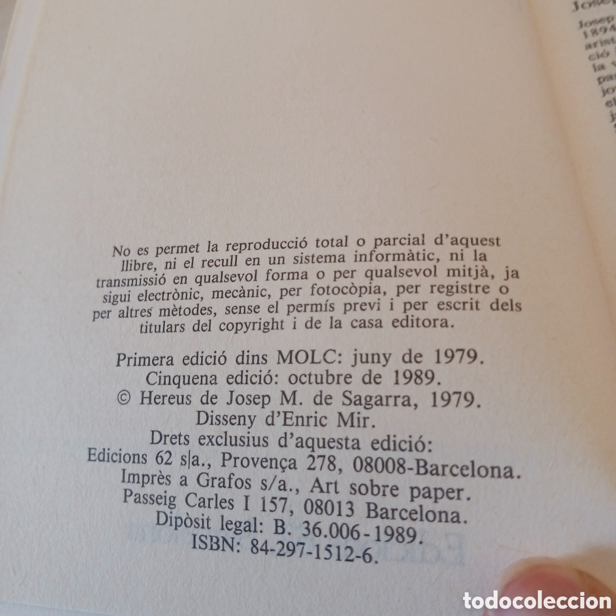 Libros de segunda mano: Teatre de Josep M.De Sagrarra - Foto 6