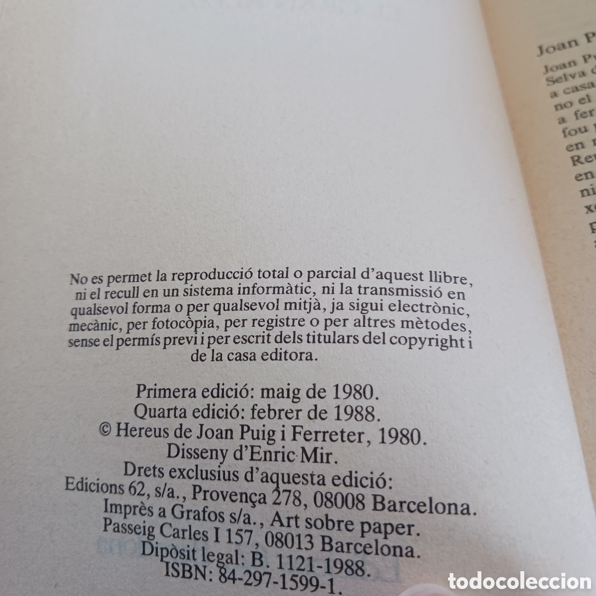 Libros de segunda mano: Teatre de Joan Puig i Ferreter - Foto 6