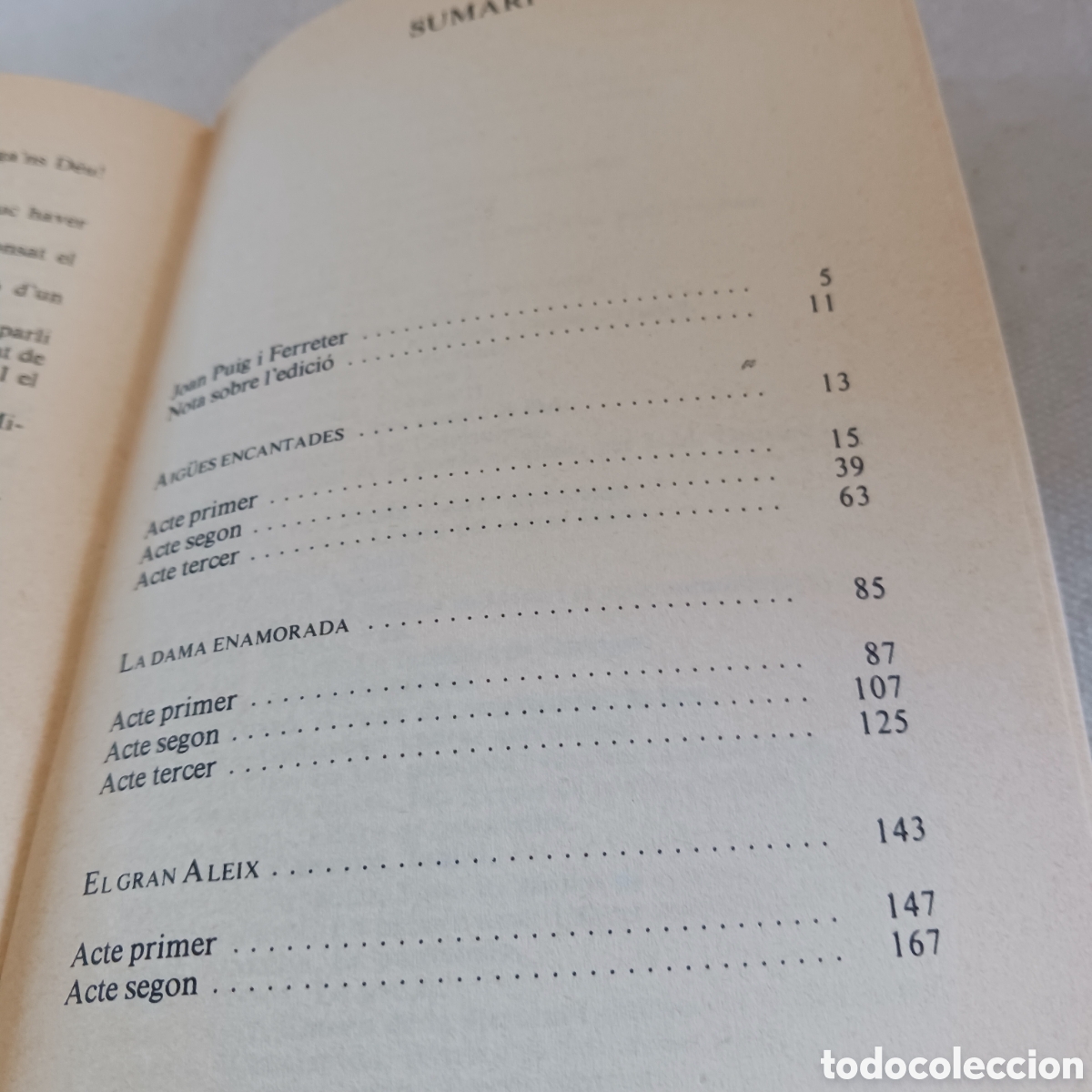Libros de segunda mano: Teatre de Joan Puig i Ferreter - Foto 12
