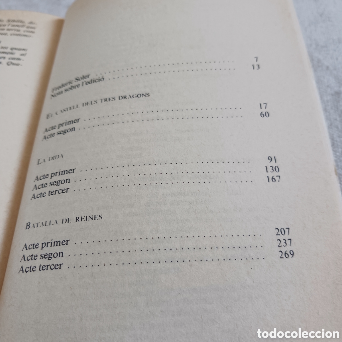 Libros de segunda mano: Teatre de Frederic Soler - Foto 12