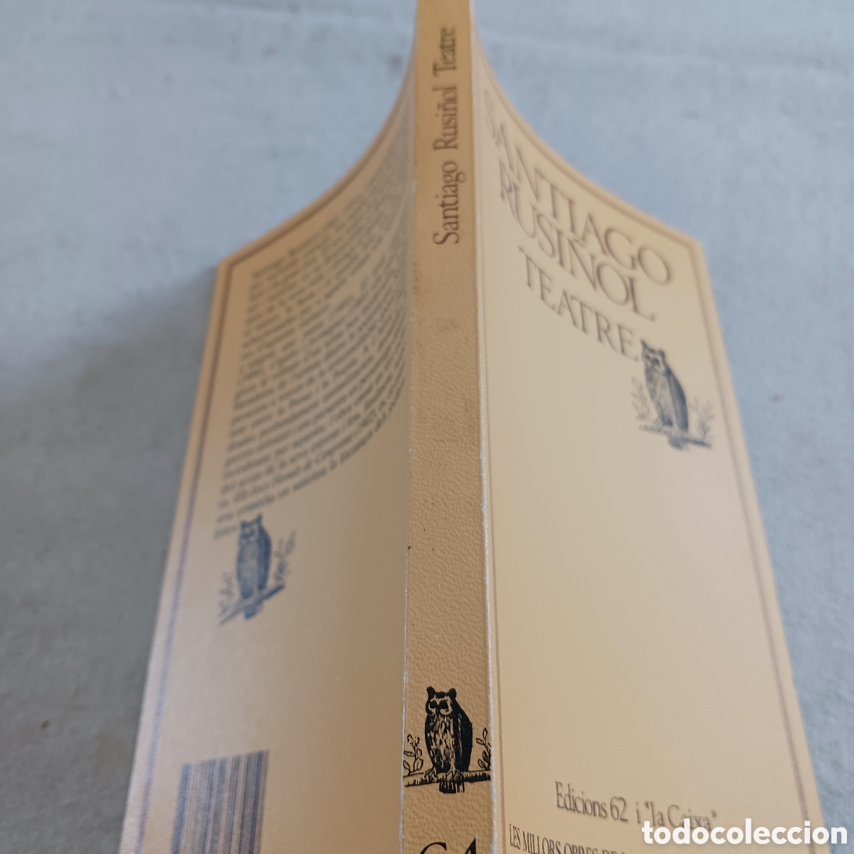 Libros de segunda mano: Teatre de Santiago Rusi&ntilde;ol - Foto 2