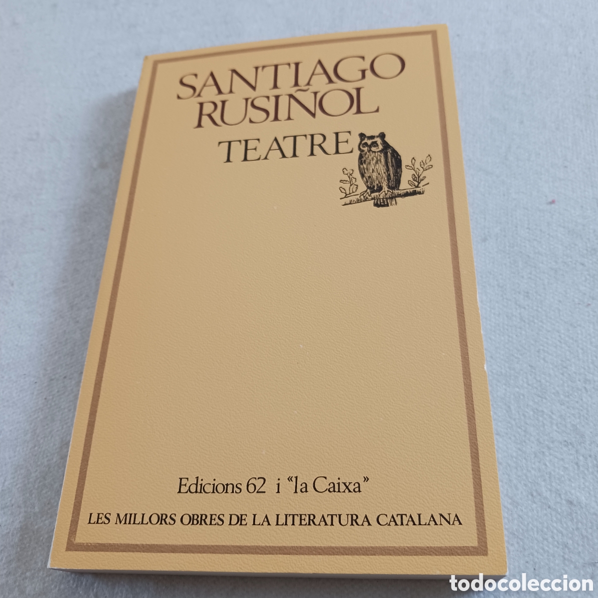 Libri di seconda mano: Teatre de Santiago Rusi&ntilde;ol