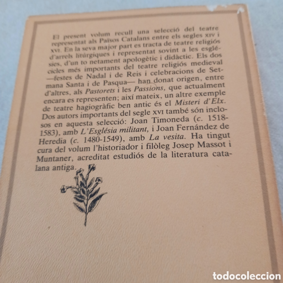 Libros de segunda mano: Teatre Medieval i del Renaixement - Foto 3