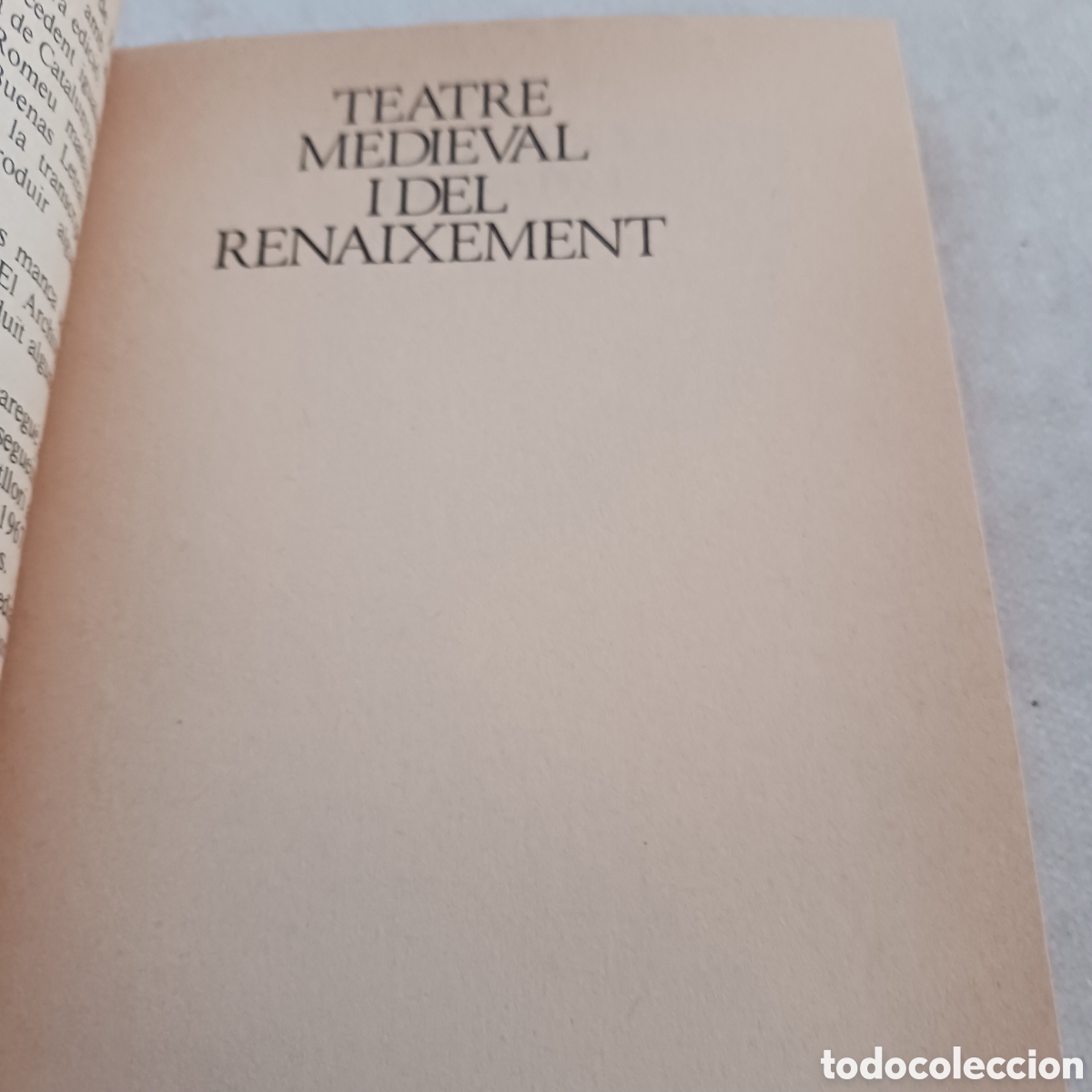 Libros de segunda mano: Teatre Medieval i del Renaixement - Foto 9