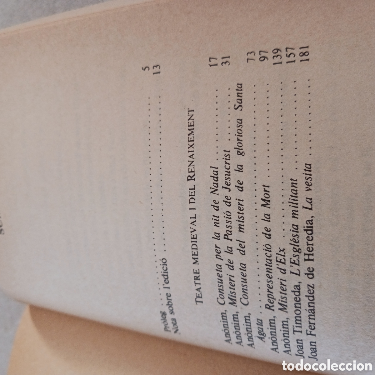 Libros de segunda mano: Teatre Medieval i del Renaixement - Foto 12