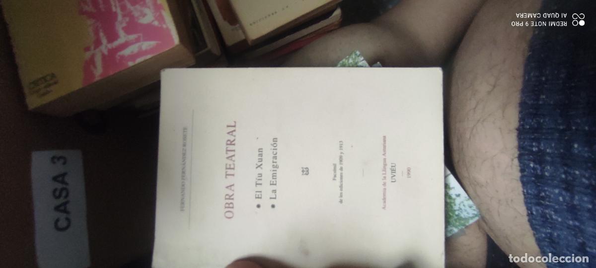 Libros de segunda mano: OBRA TEATRAL - EL TIU XUAN / LA EMIGRACION - FACSIMIL DE LAS EDICIONES DE 1909 Y 1913 - F. F. ROSET