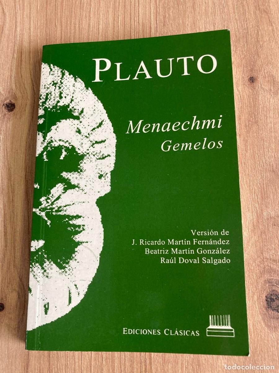 Libros de segunda mano: Menaechmi Gemelos Plauto
